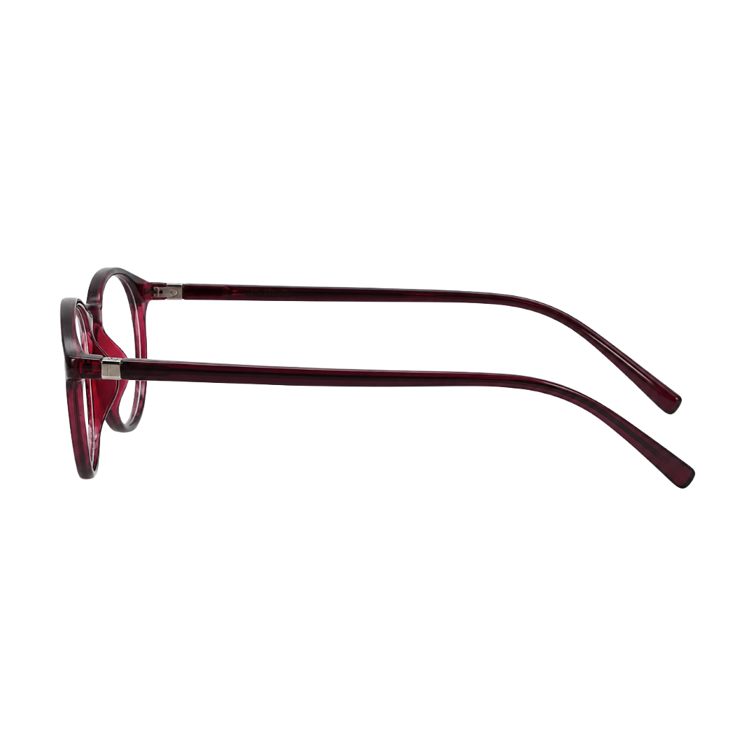 Blue Jack M2 Round Eyeglasses – Wine-zoom-3