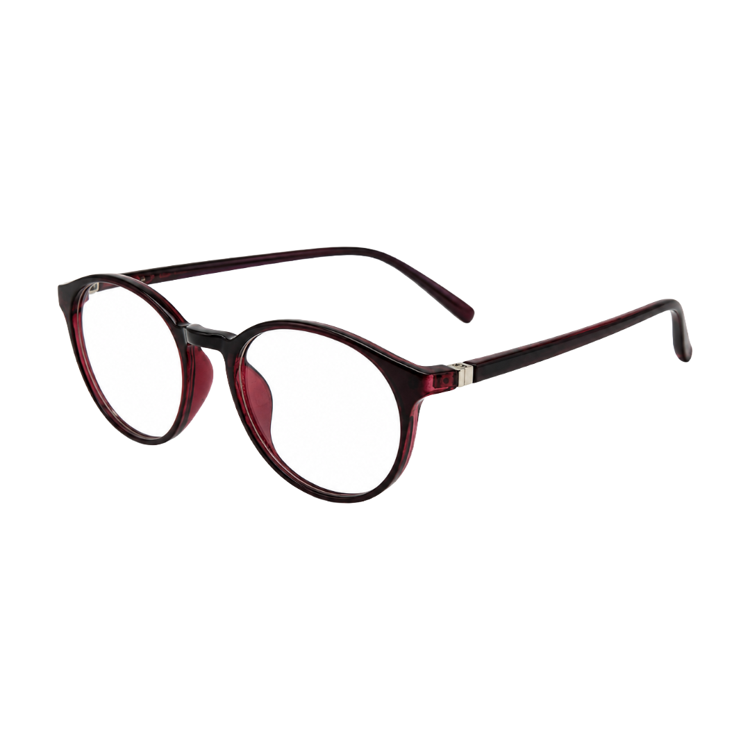 Blue Jack M2 Round Eyeglasses – Wine