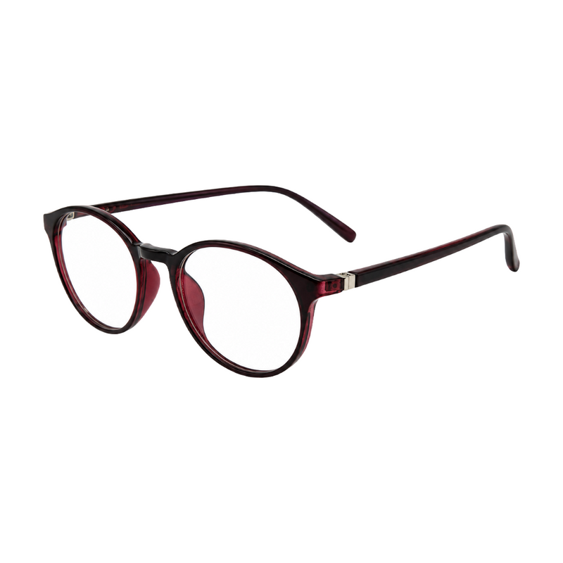 Blue Jack M2 Round Eyeglasses – Wine-zoom-