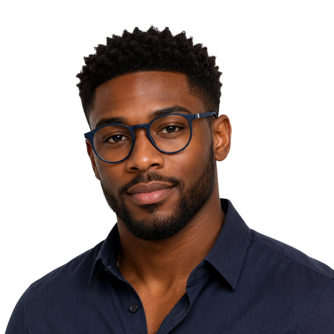 Blue Jack M3 Round Prescription Glasses-18