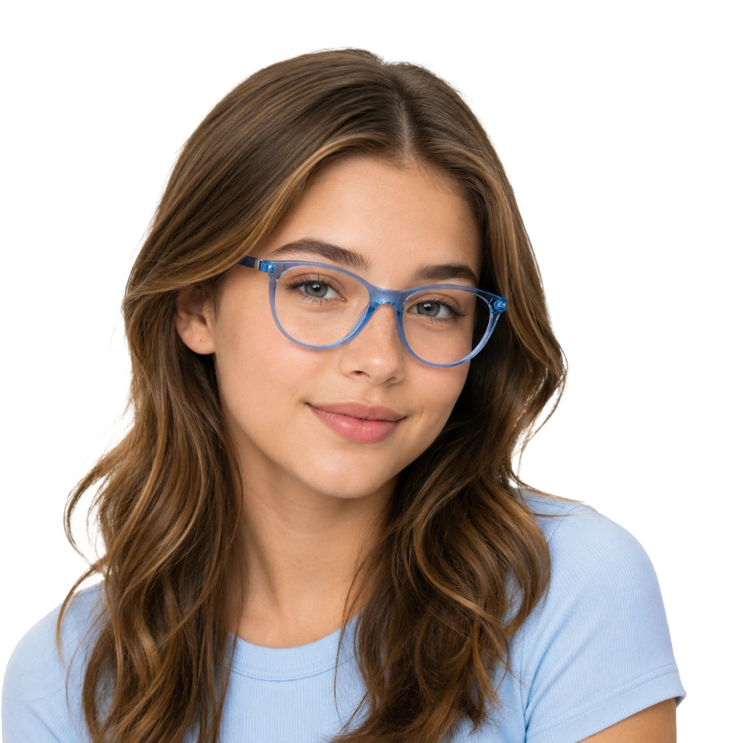 Blue Jack M7 | Youthful Cat-Eye Prescription Eyeglasses-42