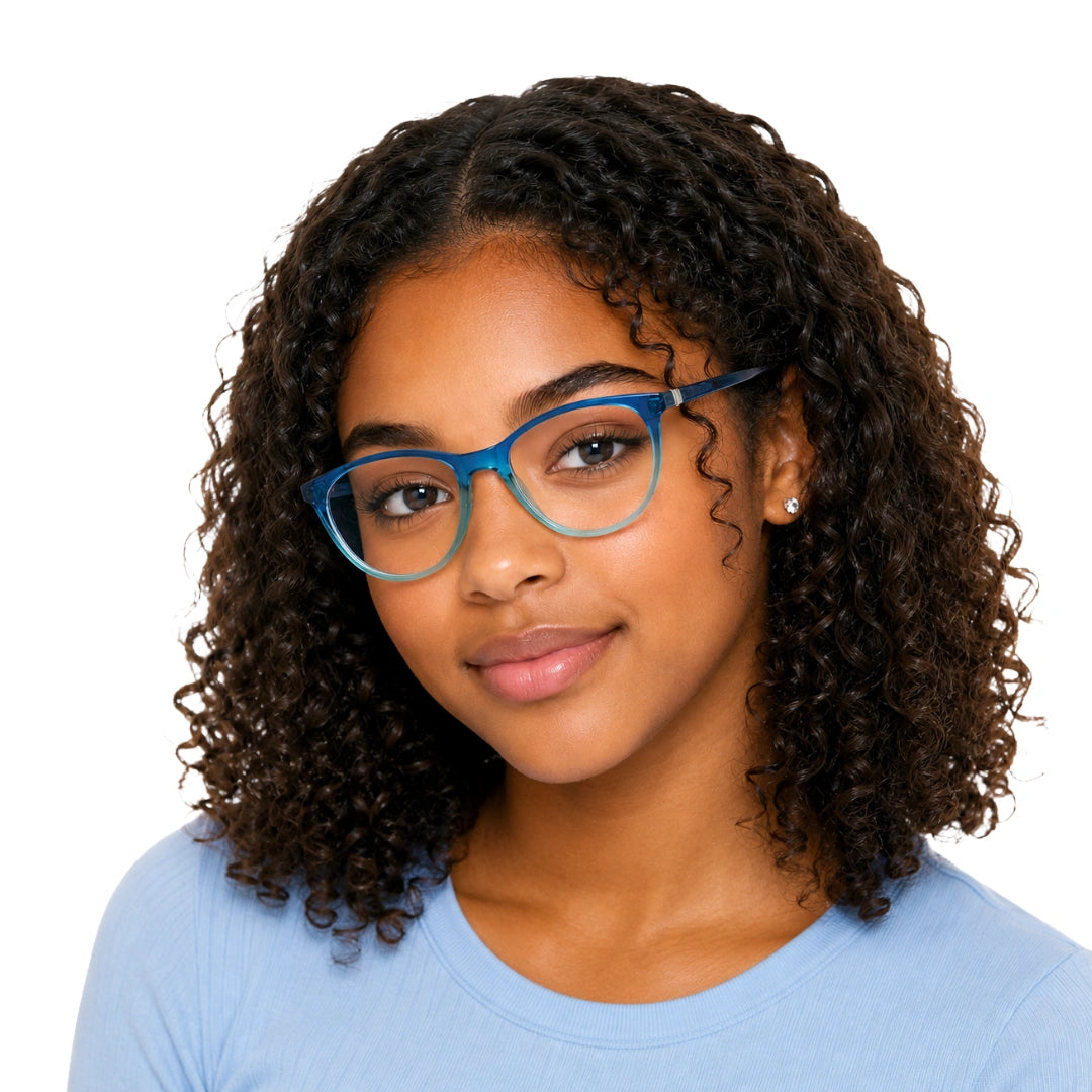 Blue Jack M7 | Youthful Cat-Eye Prescription Eyeglasses-80
