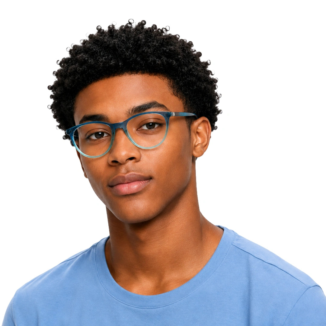 Blue Jack M7 | Youthful Cat-Eye Prescription Eyeglasses-81