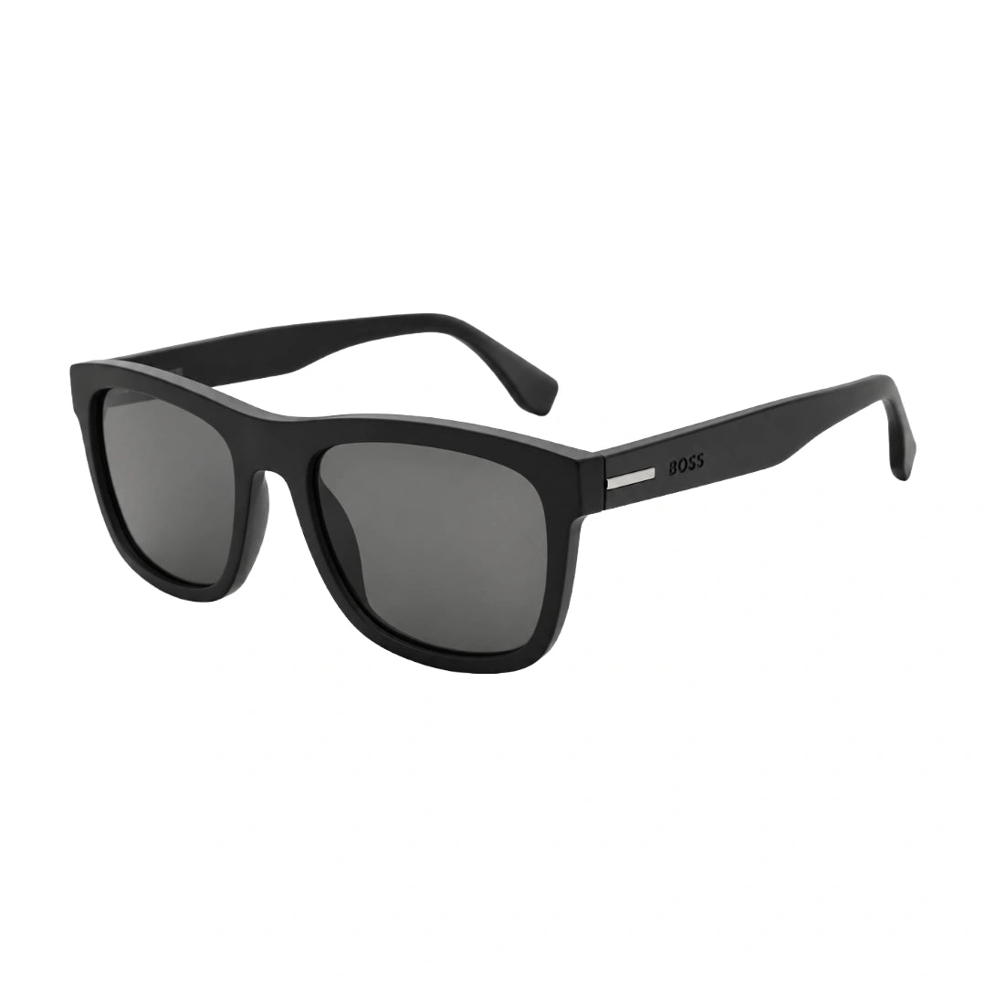 Hugo Boss 1439/S | Bold Rectangular Full-Rim Designer Sunglasses