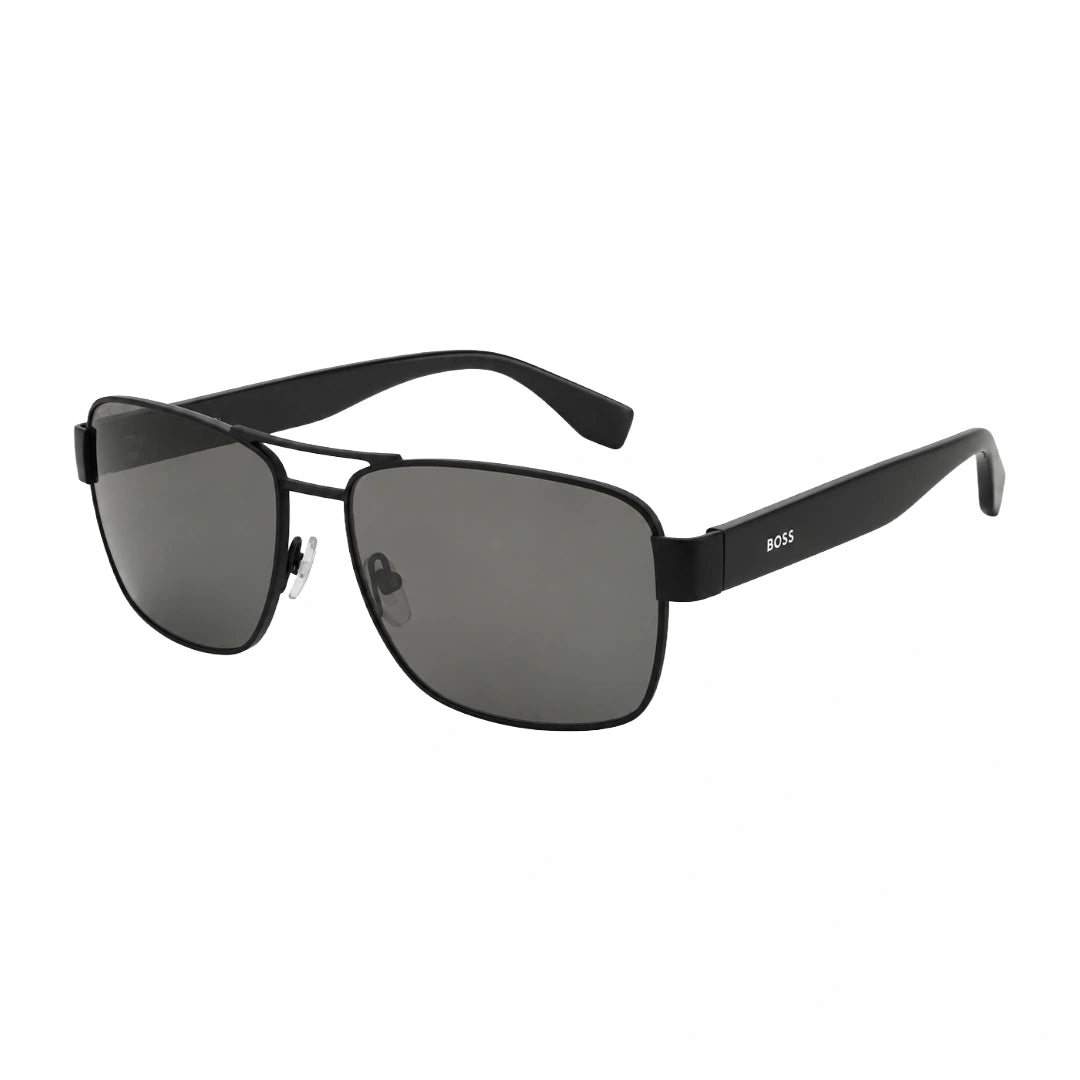Hugo Boss 1441/0/S | Black Rectangular Sunglasses