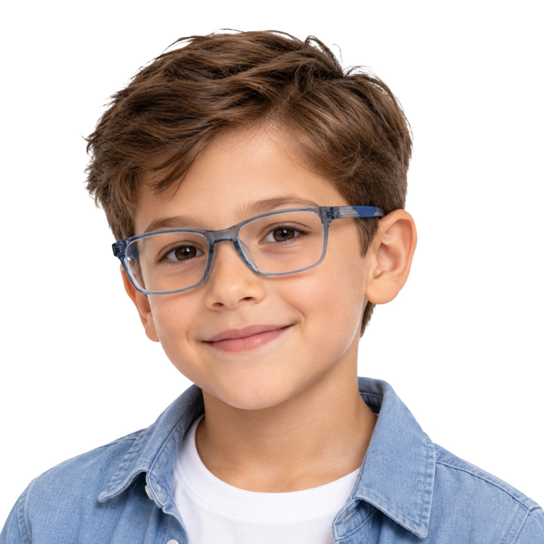 CHILDREN 9405 | Modern Rectangular Optical Frame for Kids-zoom-9