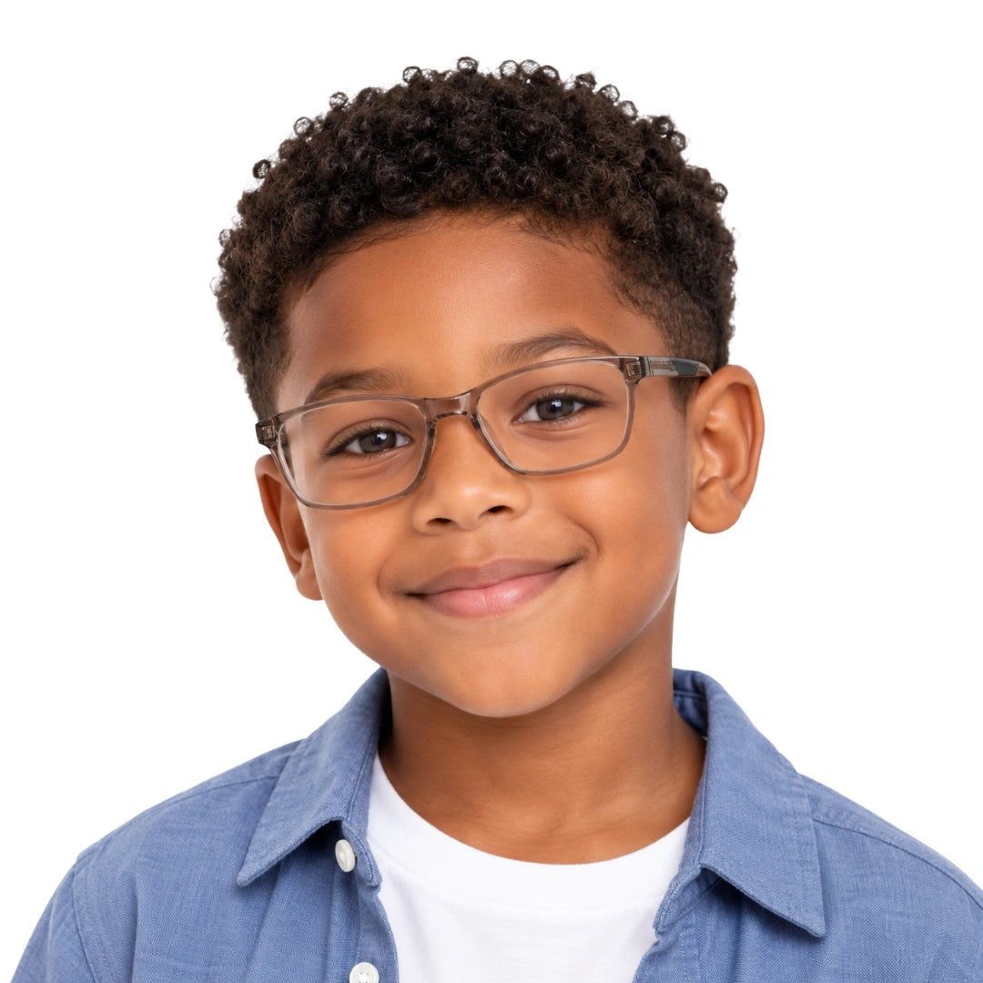 CHILDREN 9405 | Modern Rectangular Optical Frame for Kids-17