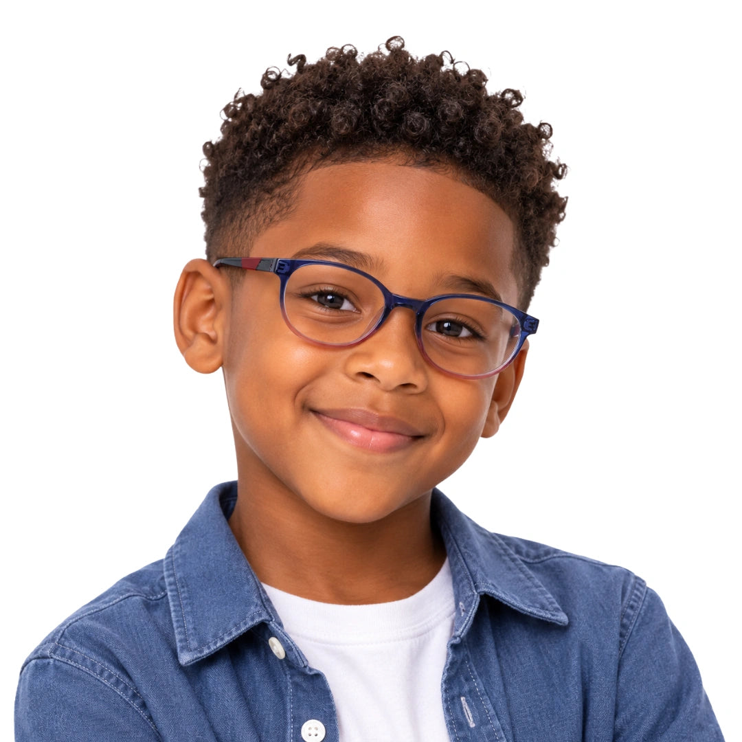 CHILDREN 9407 | Modern Oval Prescription Frame for Kids-zoom-9