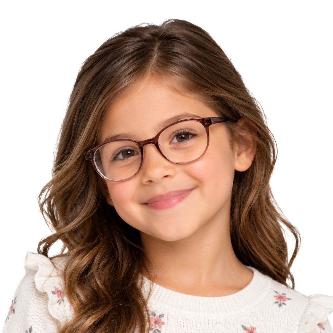 CHILDREN 9407 | Modern Oval Prescription Frame for Kids-15