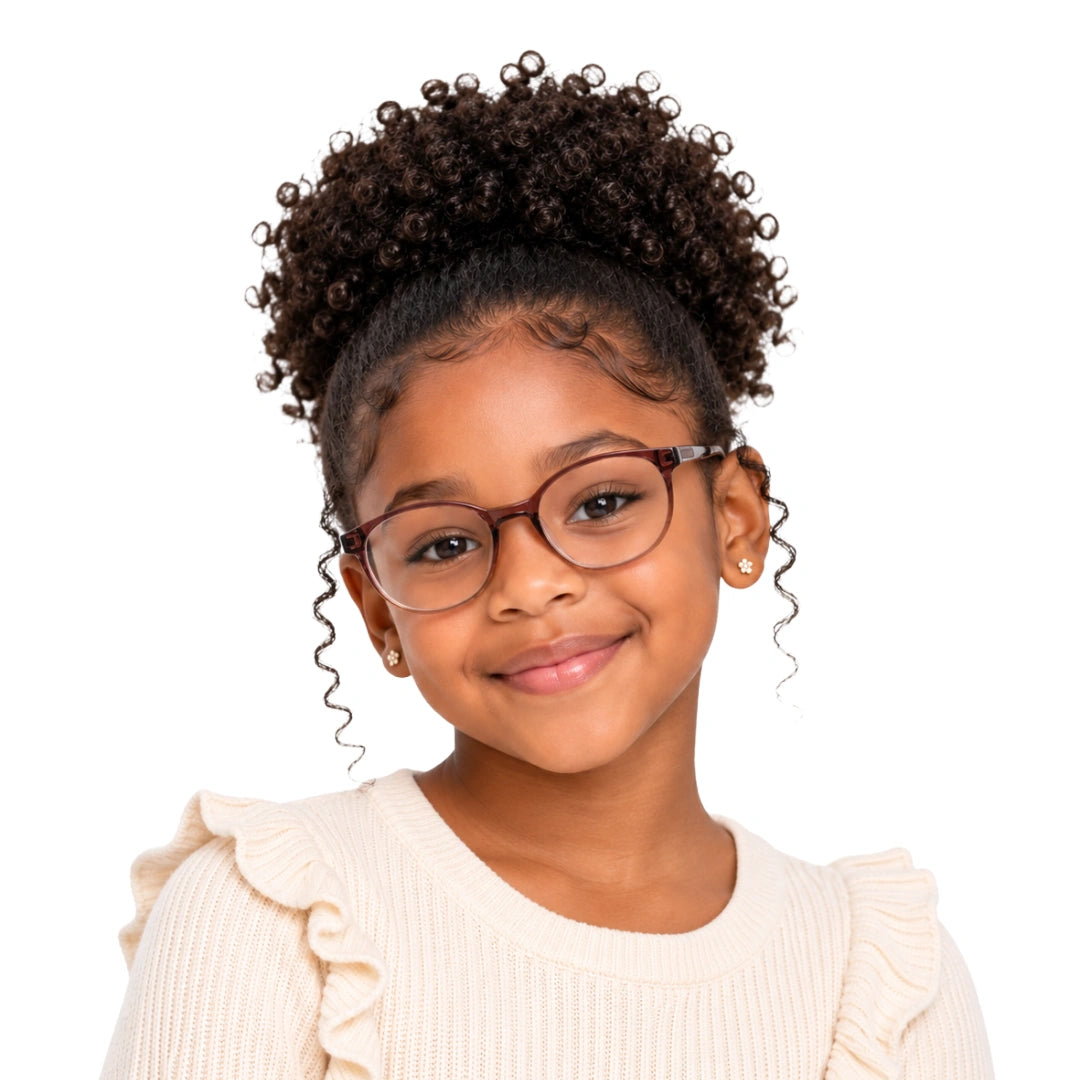 CHILDREN 9407 | Modern Oval Prescription Frame for Kids-17