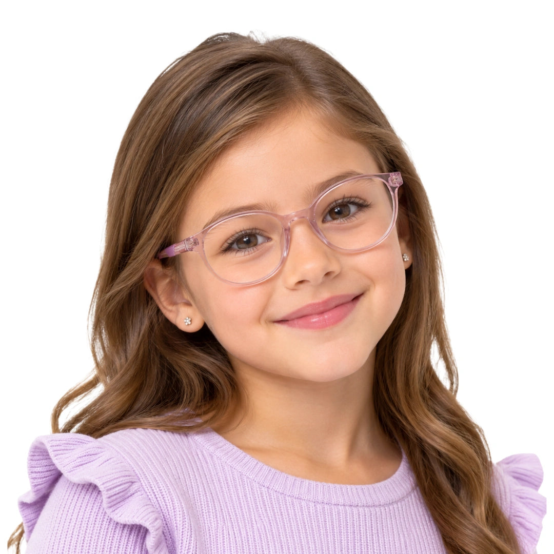 CHILDREN 9407 | Modern Oval Prescription Frame for Kids-zoom-24