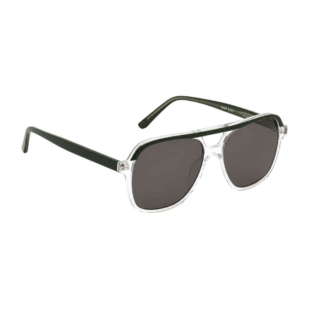 Cole Haan CH6504 Navigator Sunglasses – Olive / Grey Lens-5