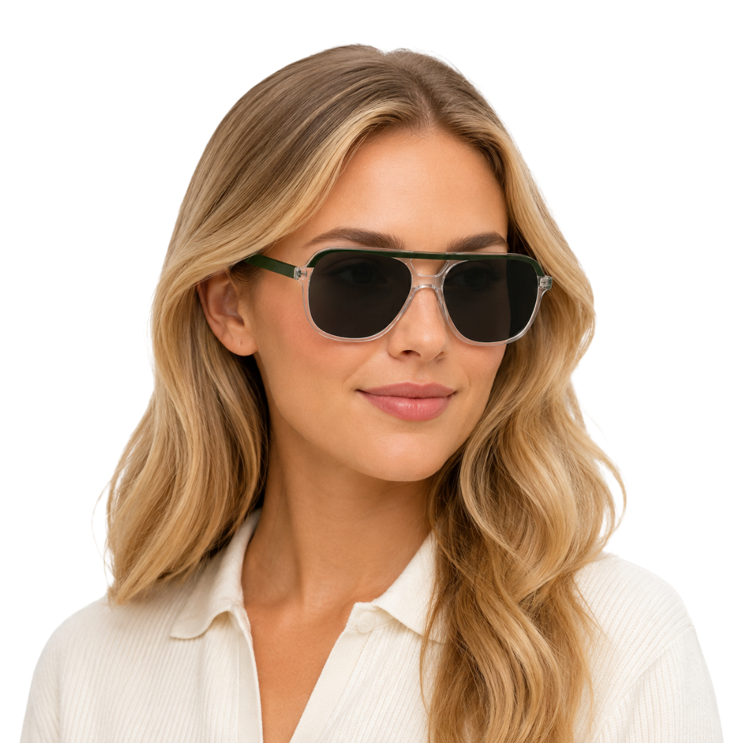 Cole Haan CH6504 Navigator Sunglasses – Olive / Grey Lens-zoom-6