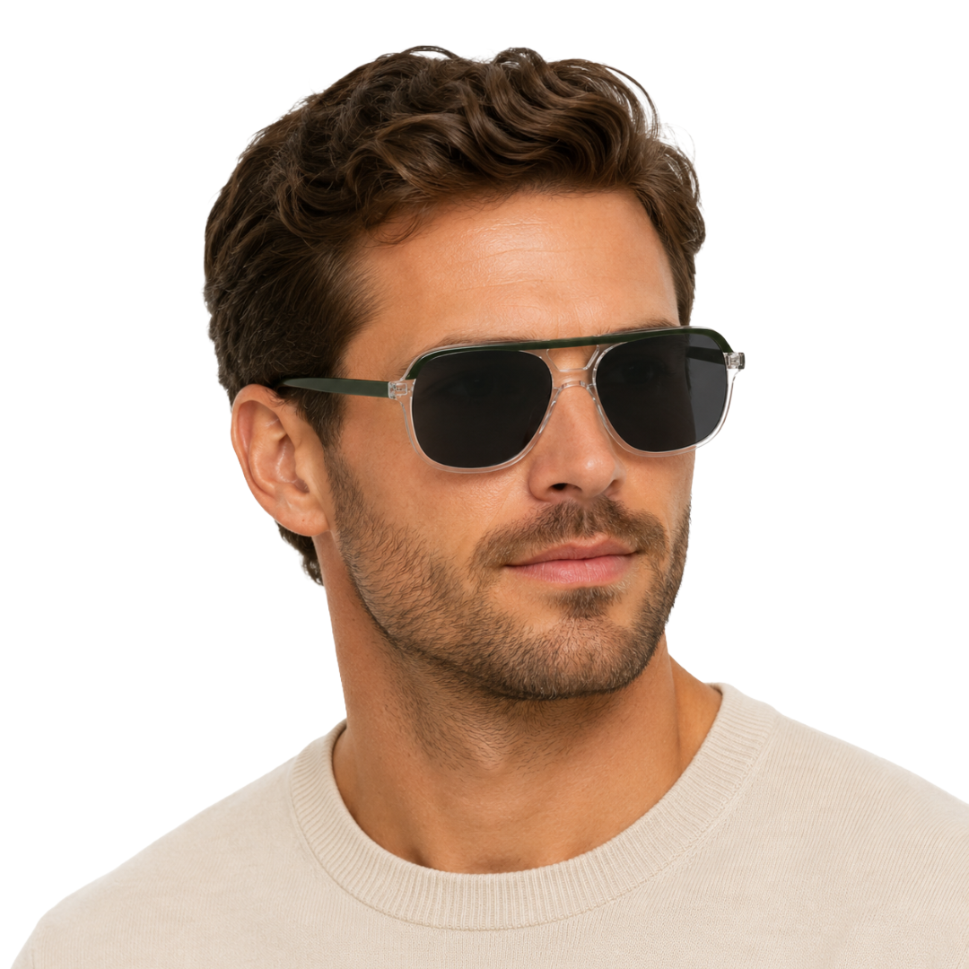Cole Haan CH6504 Navigator Sunglasses – Olive / Grey Lens-zoom-7
