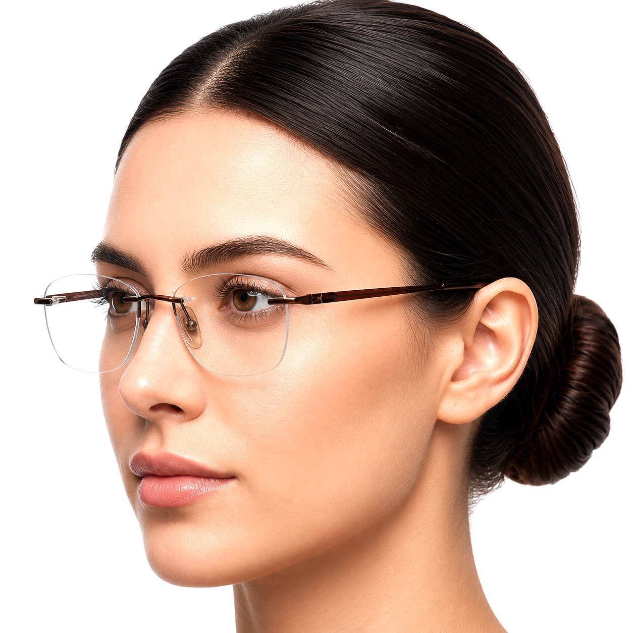 Zoe Miller Luxury Collection – ZM 7542 Brown Optical Frame-zoom-6