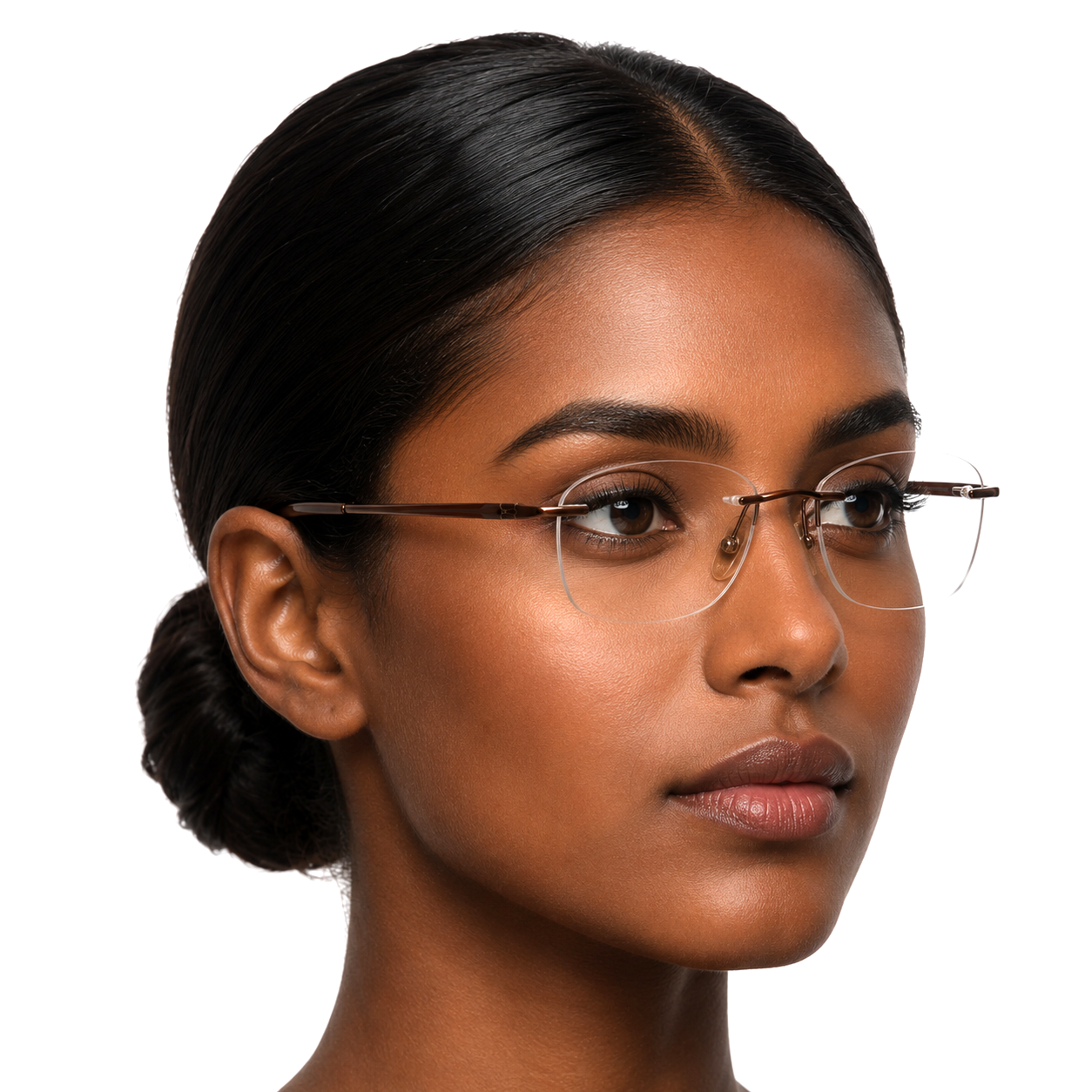 Zoe Miller Luxury Collection – ZM 7542 Brown Optical Frame-8