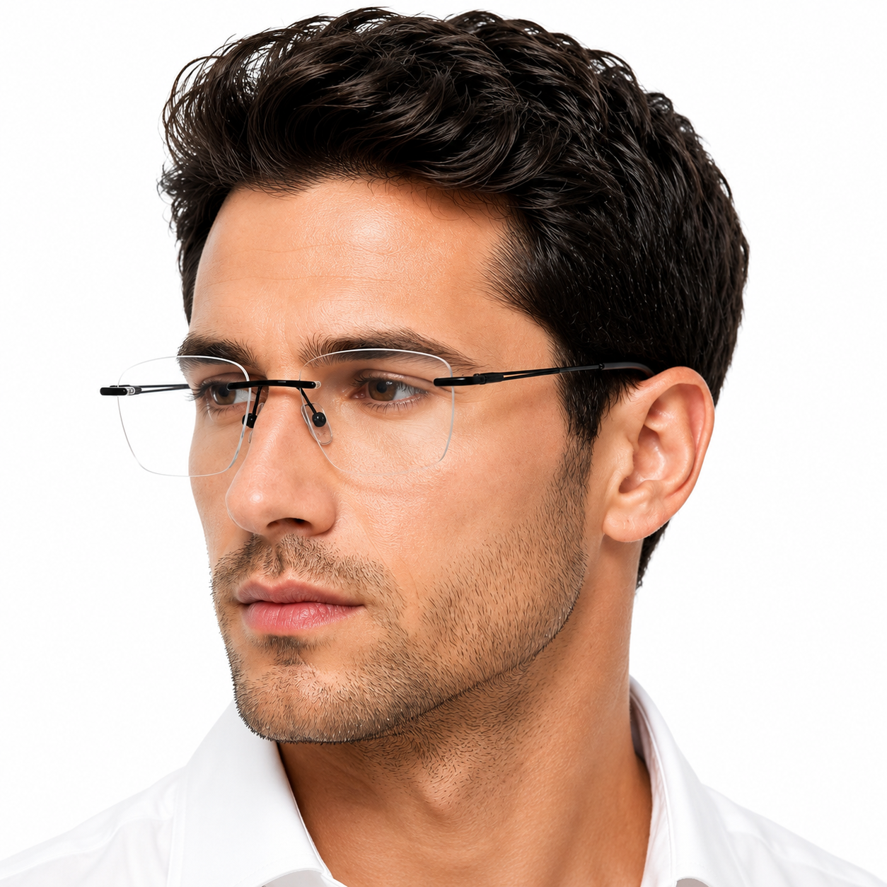 Zoe Miller Elite Collection – ELT 9258 Rimless Eyeglass-6