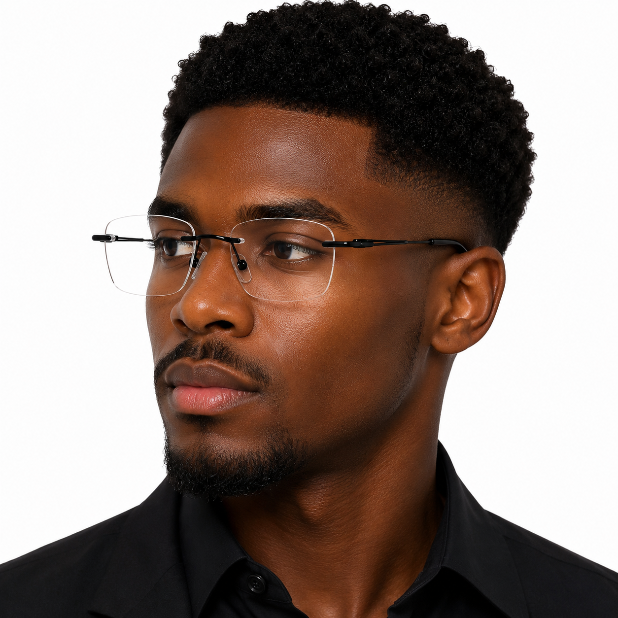 Zoe Miller Elite Collection – ELT 9258 Rimless Eyeglass-9