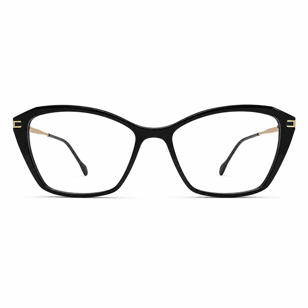 Zoe Miller Iconic Collection – ICN 3673 Black Optical Frame