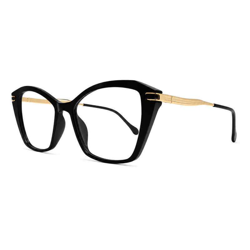 Zoe Miller Iconic Collection – ICN 3673 Black Optical Frame-zoom-
