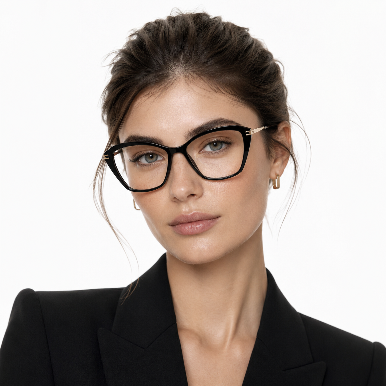 Zoe Miller Iconic Collection – ICN 3673 Black Optical Frame-zoom-6
