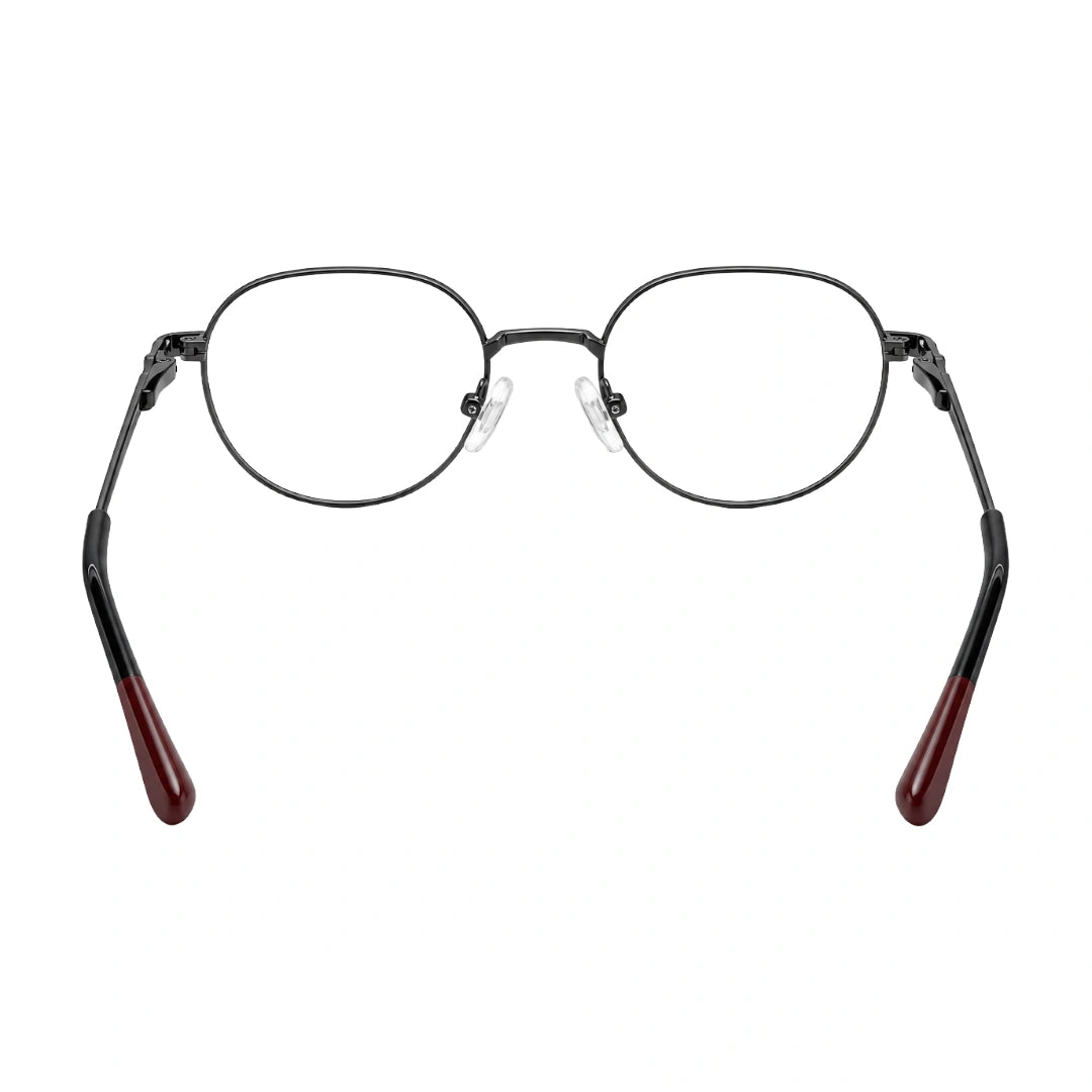 DANIEESE 2514408 | Lightweight Round Prescription Eyeglasses-4