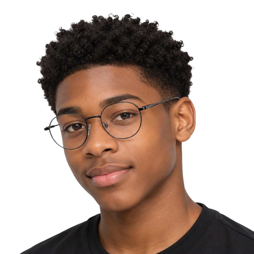 DANIEESE 2514408 | Lightweight Round Prescription Eyeglasses-9