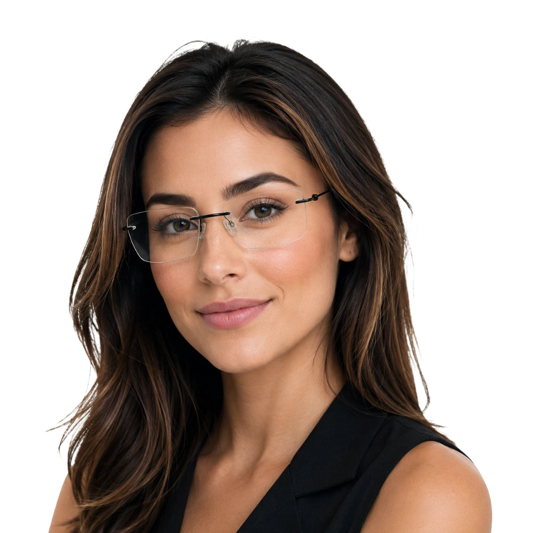 Zoe Miller ELT-9144 | Refined Rimless Everyday Eyeglasses-zoom-6