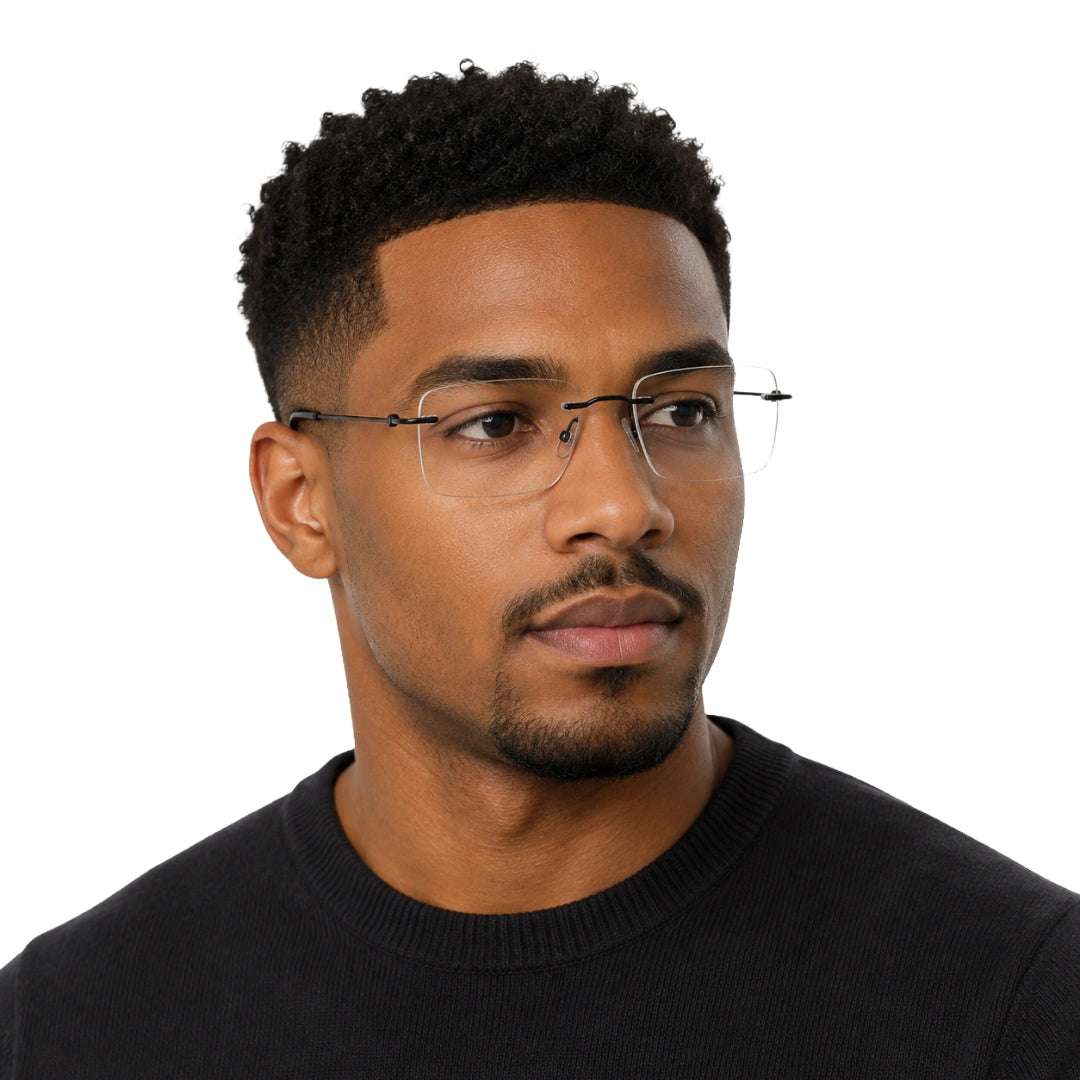 Zoe Miller ELT-9144 | Refined Rimless Everyday Eyeglasses-zoom-9