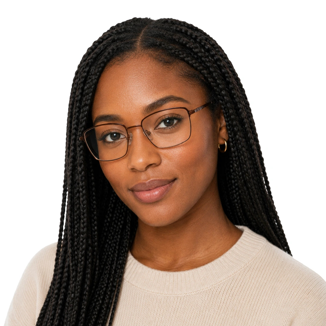ELT 9196 | Executive Rectangle Prescription Eyeglasses-15