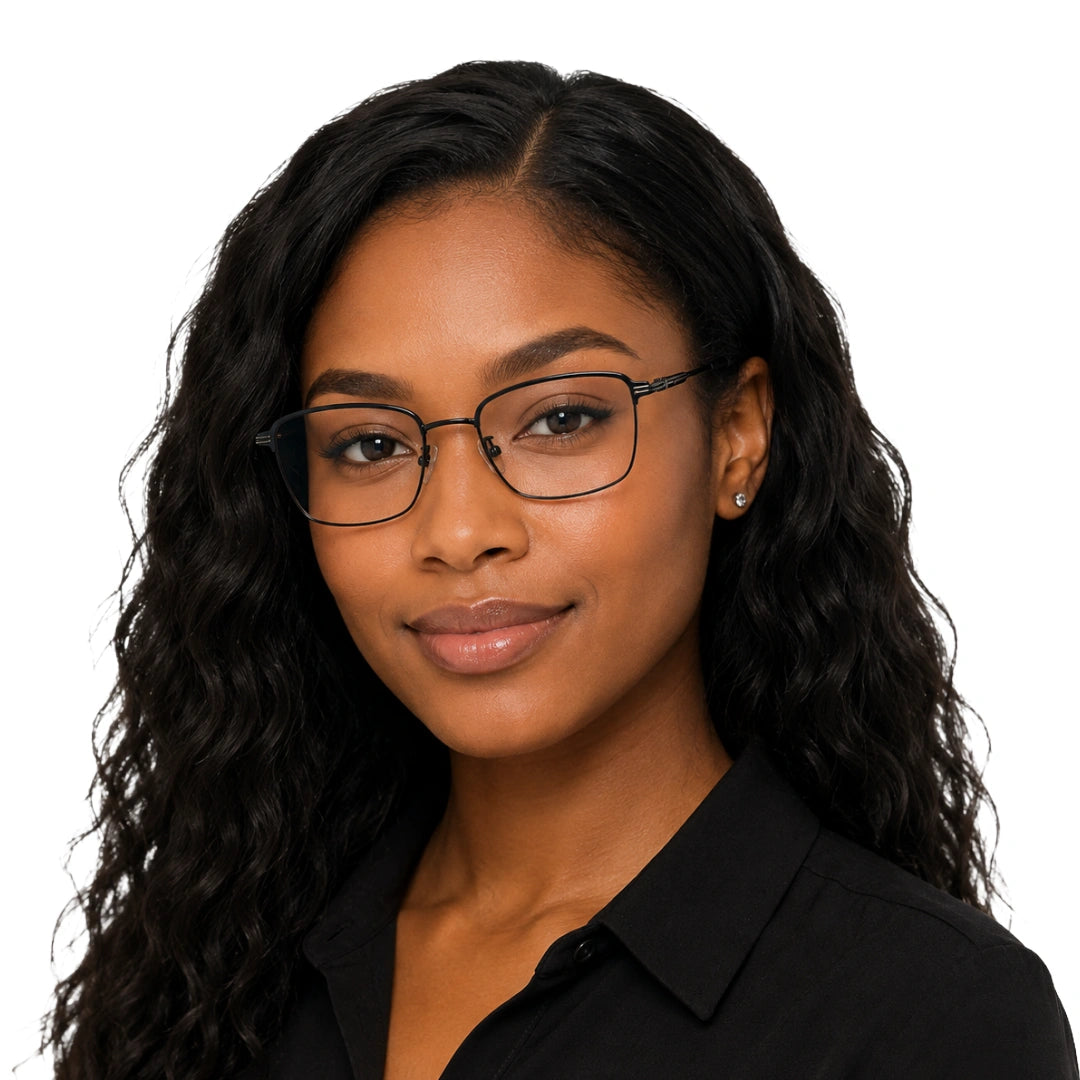 ELT 9196 | Executive Rectangle Prescription Eyeglasses-8