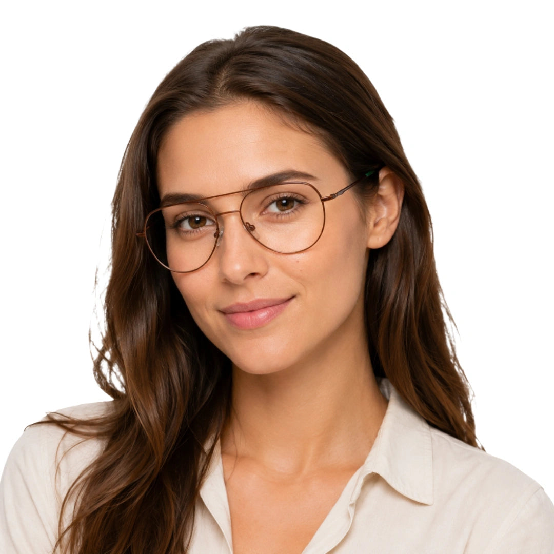 Zoe Miller ELT 9216 | Signature Double Bridge Aviator Eyeglasses-zoom-8