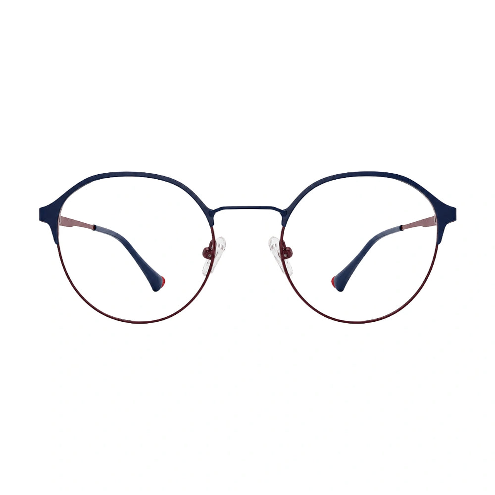 Zoe Miller ELT9218 | Signature Round Metal Prescription Eyeglasses