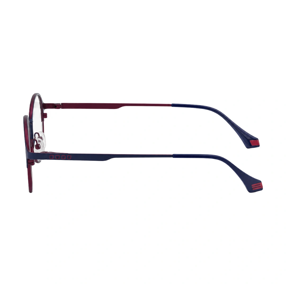 Zoe Miller ELT9218 | Signature Round Metal Prescription Eyeglasses-3