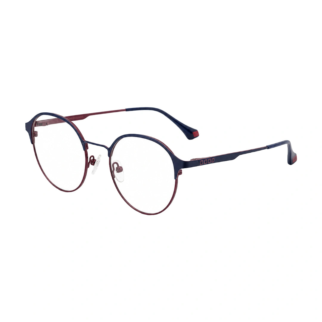 Zoe Miller ELT9218 | Signature Round Metal Prescription Eyeglasses-2