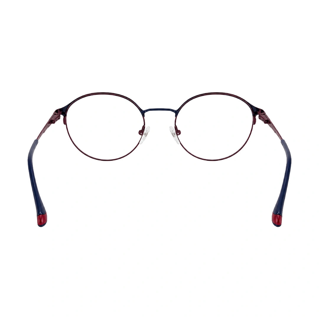 Zoe Miller ELT9218 | Signature Round Metal Prescription Eyeglasses-zoom-4