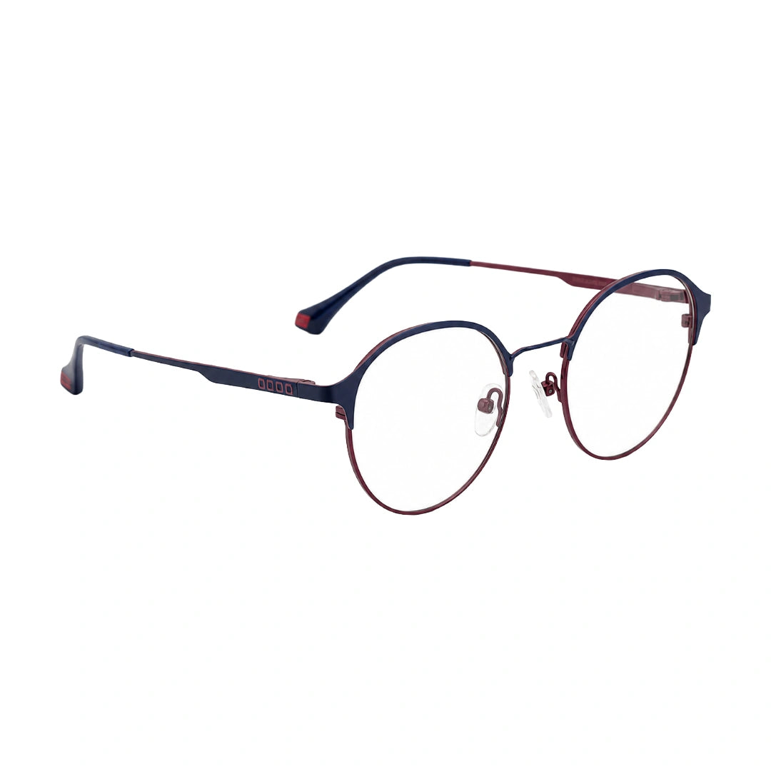 Zoe Miller ELT9218 | Signature Round Metal Prescription Eyeglasses-zoom-5