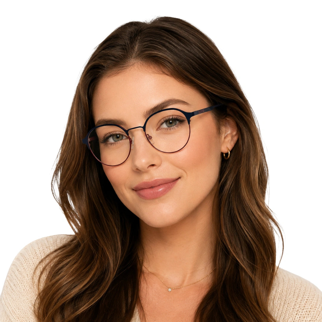 Zoe Miller ELT9218 | Signature Round Metal Prescription Eyeglasses-zoom-6