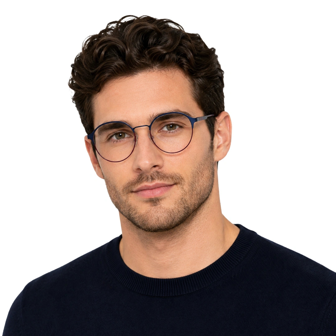 Zoe Miller ELT9218 | Signature Round Metal Prescription Eyeglasses-zoom-7