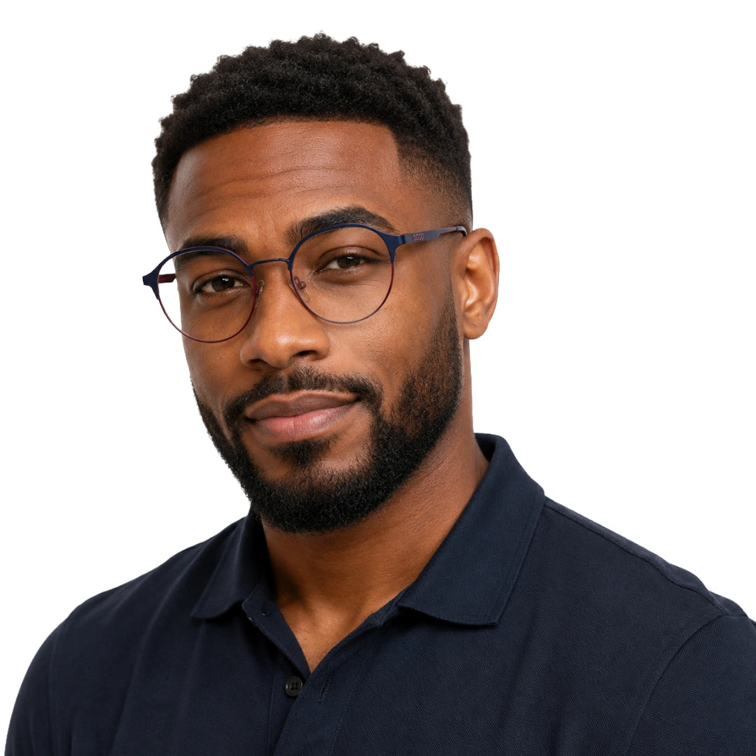 Zoe Miller ELT9218 | Signature Round Metal Prescription Eyeglasses-9