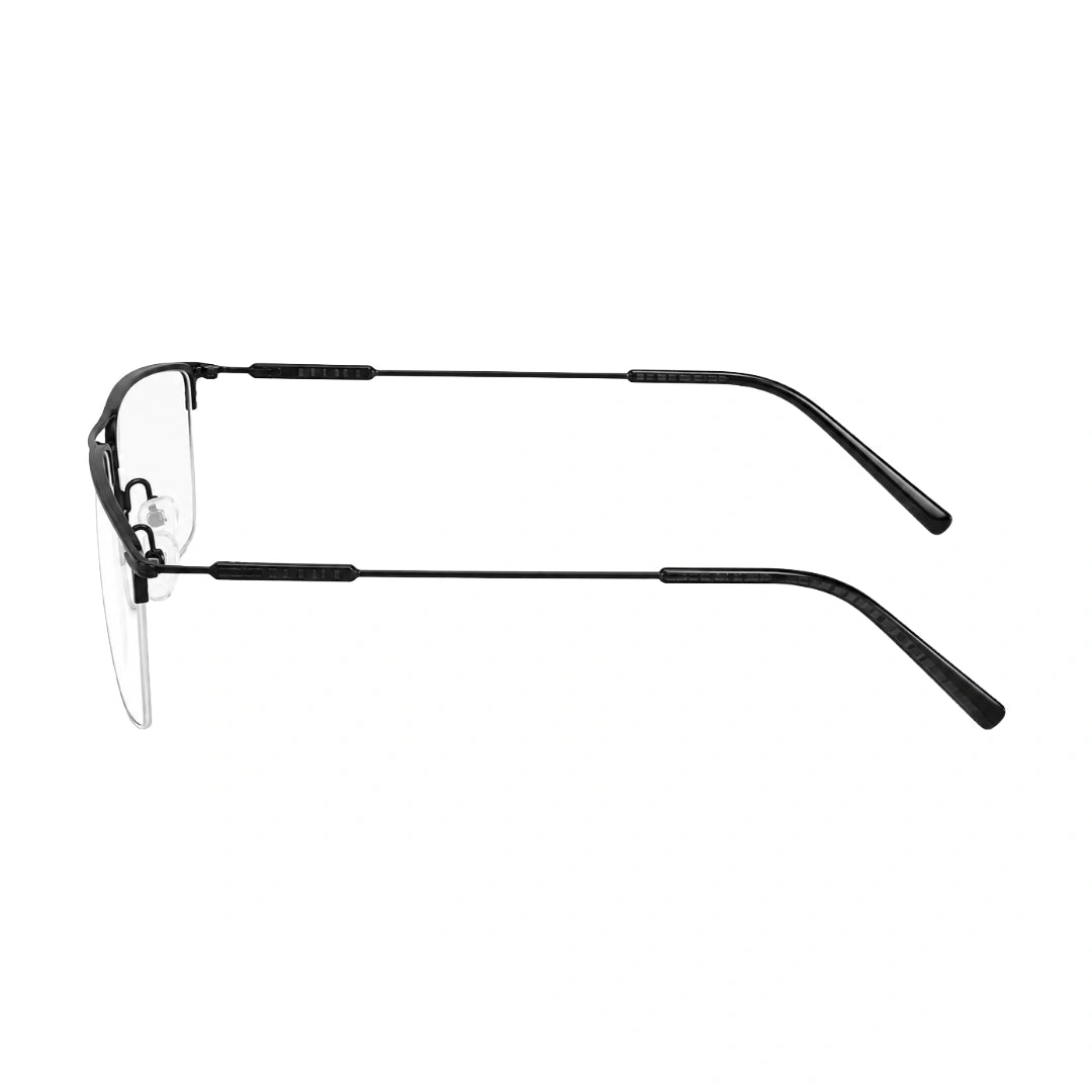 Zoe Miller ELT9225 | Half-Rim Double Bridge Rectangular Prescription Eyeglasses-3