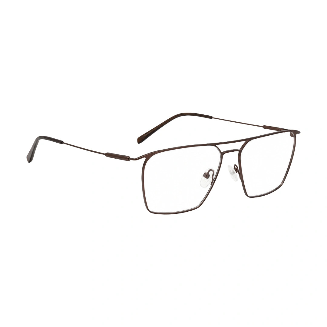 Zoe Miller ELT9226 | Modern Double Bridge Metal Eyeglasses-zoom-5