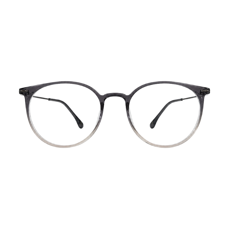 Zoe Miller Elite Collection – ELT 9234 Round Optical Frame | Grey Gradient-zoom-