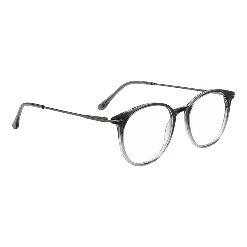 Zoe Miller Elite Collection – ELT 9234 Round Optical Frame | Grey Gradient-zoom-