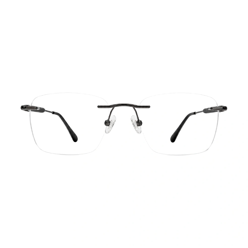 Zoe Miller ELT9258 | Modern Frameless Prescription Eyeglasses
