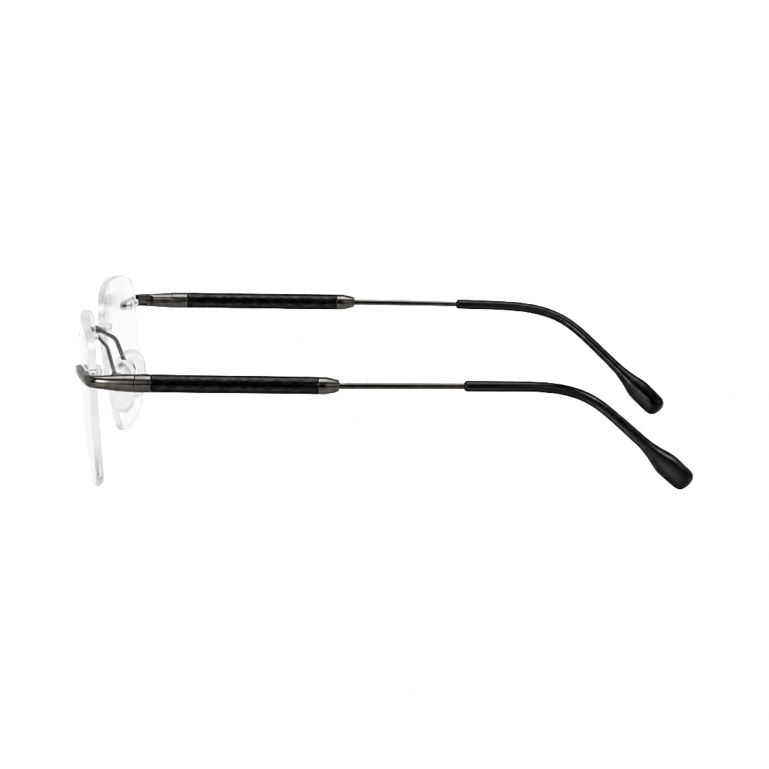 Zoe Miller ELT9258 | Modern Frameless Prescription Eyeglasses-zoom-3
