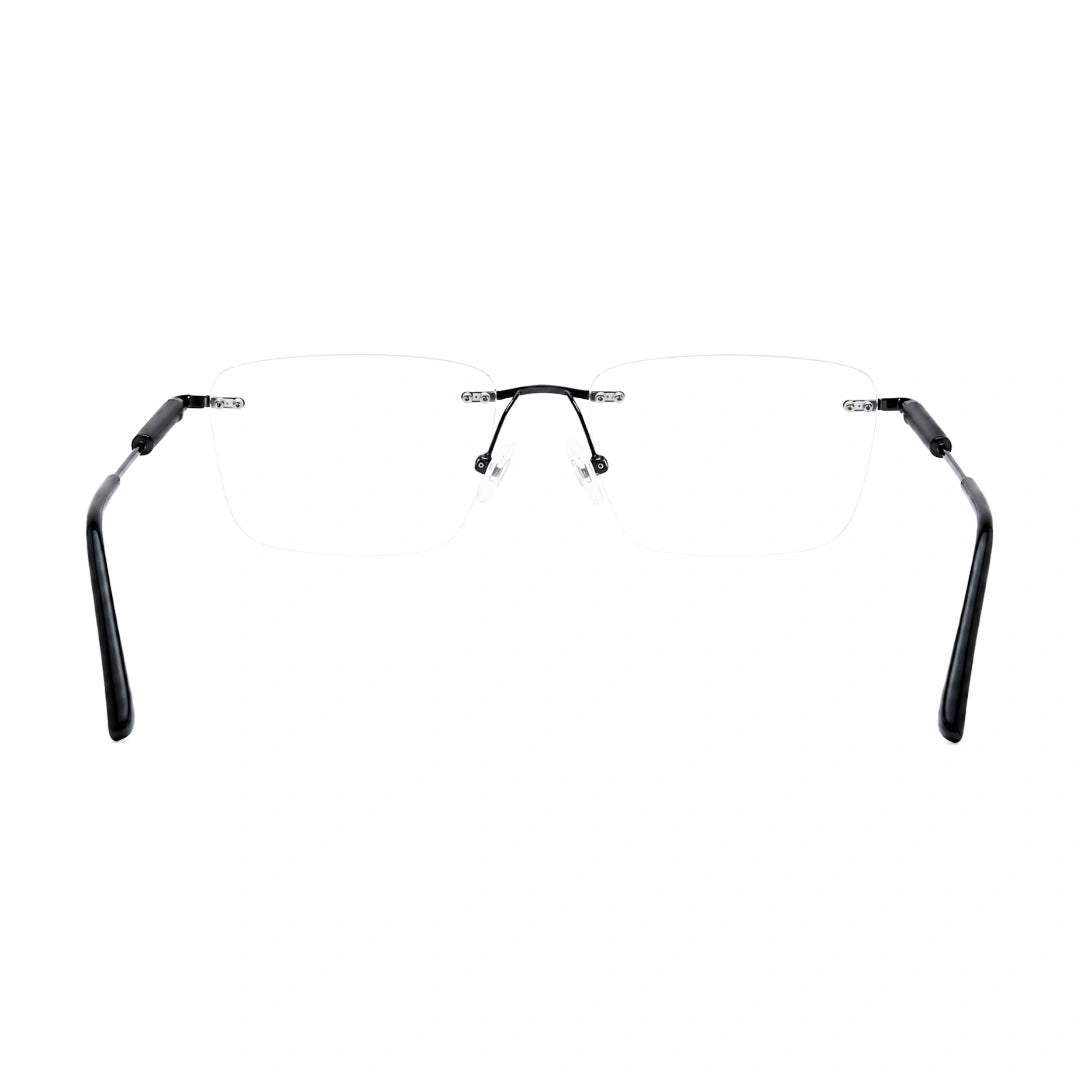 Zoe Miller ELT9258 | Modern Frameless Prescription Eyeglasses-zoom-4