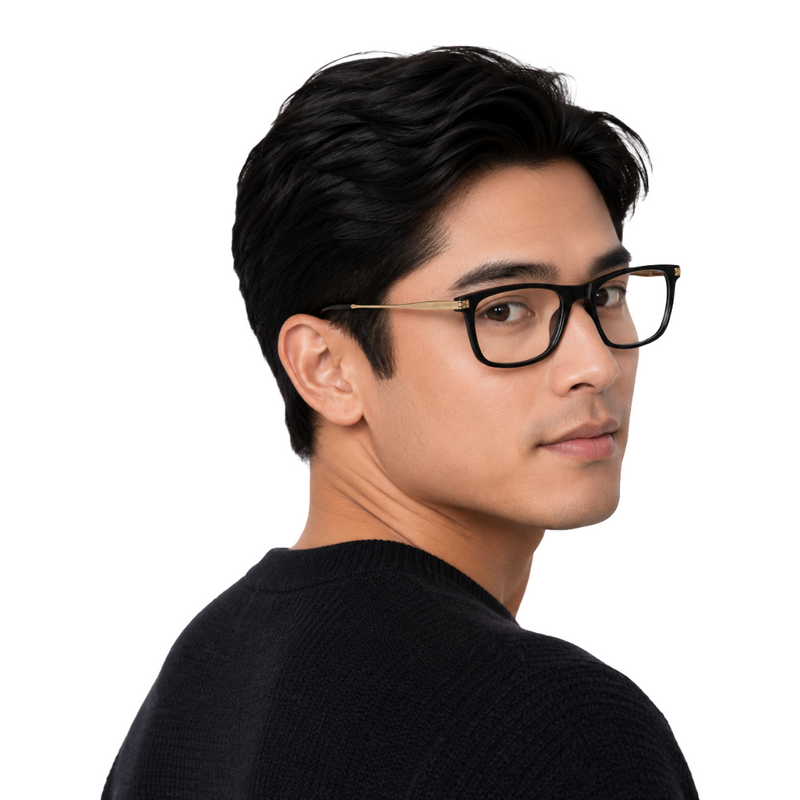 Zoe Miller ELT 9260 | Square Optical Frame-zoom-