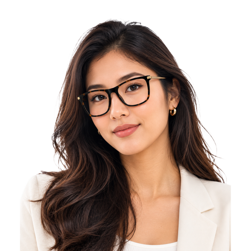 Zoe Miller ELT 9260 | Square Optical Frame-zoom-