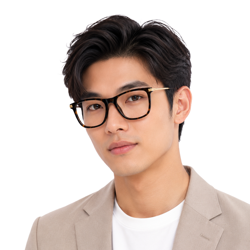 Zoe Miller ELT 9260 | Square Optical Frame-zoom-